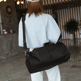 Women Gym Bag Fitness Sports Travel Training Bag With Shoes Compartment