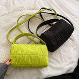 Bright Candy Canvas Clutche Purse Girl Messenger Bag