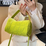 Bright Candy Canvas Clutche Purse Girl Messenger Bag