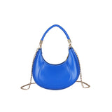 Vintage Leather Hobo Bag Small Chain Crossbody Purse Clutch Handbag