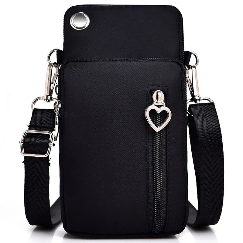 Woman Mini Shoulder Bag Multi-Function Mobile Phone Bag