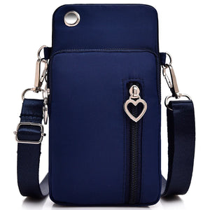 Woman Mini Shoulder Bag Multi-Function Mobile Phone Bag