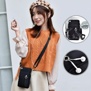 Women Messenger Bag Mini Shoulder Bag Diagonal Multi-Function