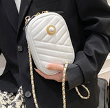 Causal PU Leather Small Phone Bag All-match Mini Crossbody Shoulder Bag