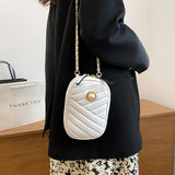 Causal PU Leather Small Phone Bag All-match Mini Crossbody Shoulder Bag