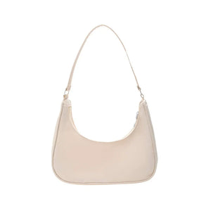 Women Nylon Shoulder Bag Tote Casual Solid Handbag