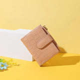 Women's PU Leather Coin Purse Hand Bag Short Wallet Credit Card Holder
