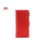 Women's Buckle Long Wallet Coin Purse Large Banknote Pocket