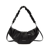 Vintage Leather Shoulder Bag, Women's Handbag