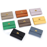 Women's Leather Short Wallet Small Card Bag Multi-functional Change Purse
