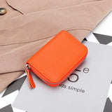 Woman Short Wallet Dali Pattern Card Bag Zipper Zero Wallet