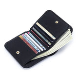 Women's Short Leather Wallet Multi-function Coin Purse