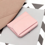 Women's Short Leather Wallet Multi-function Coin Purse
