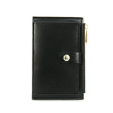 Woman Short Wallet Pearl Small Zipper Bag Card Lady Coin Purse