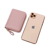RFID Anti-theft Small Wallet Zipper Driver's Bag