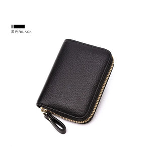 RFID Anti-theft Small Wallet Zipper Driver's Bag