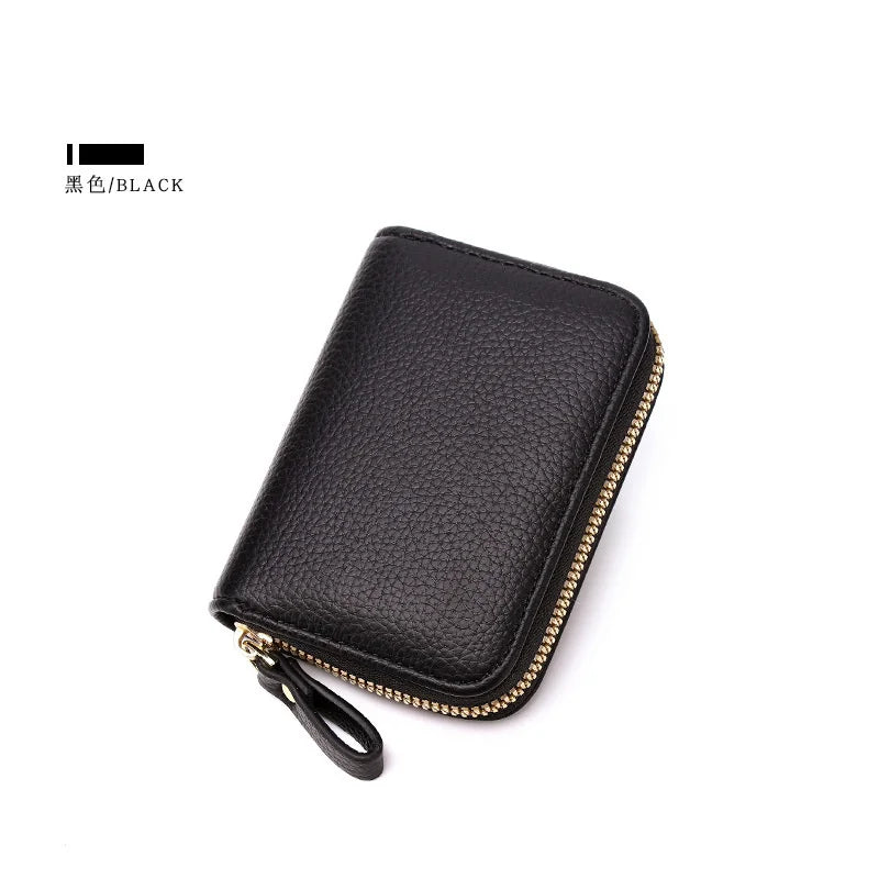 RFID Anti-theft Small Wallet Zipper Driver's Bag