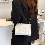 Retro Clutch Handbag Metal Chain Small Shoulder Bag Female