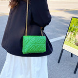 Retro Clutch Handbag Metal Chain Small Shoulder Bag Female