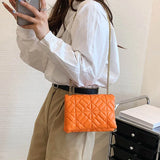 Retro Clutch Handbag Metal Chain Small Shoulder Bag Female