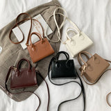 Retro Mini Handbag Literary Crowds Shoulder Messenger Female Bag Handbags