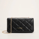 Woman Small Square Bag PU Leather Messenger Casual Multifunction