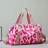 Cow Pattern Women's Travel Bag Shoulder Tote Gym Luggage