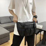 Large Capacity Unisex Fanny Pack Street Wear Crossbody Bag