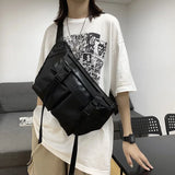 Large Capacity Unisex Fanny Pack Street Wear Crossbody Bag
