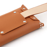 Vintage Rivet Waist Belt Bag Phone Pocket PU Leather Lady Fanny Pack