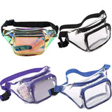 Clear Fanny Pack Waterproof Waist Bag Stadium Approved Crossbody Bags