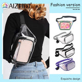 Clear Fanny Pack Waterproof Waist Bag Stadium Approved Clear Purse