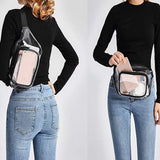 Clear Waist Pack Waterproof Stadium Approved Transparent Fanny Pack