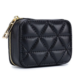 Woman Wallet Leather Cosmetic Hand Bags Lipstick Bag Travel Clutch Bag