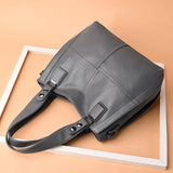Women Portable Big Bag Autumn Winter Mother Bag Casual Satchel Handbag