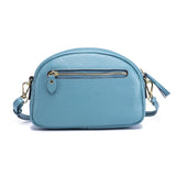 Women's Leather Messenger Bag Small Square Shoulder Bag Elephant Design
