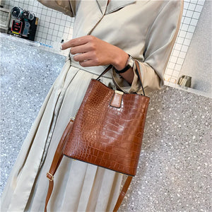 Women's Bucket Bag Handbag Cross-Body Shoulder Bag F1203