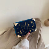 Square Shoulder Bag Famous Handbag Purse Chain Clutch Messenger Tote