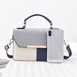 Hot Printing Stitching Square Bag Crossbody Shoulder Small Bag Female Bag