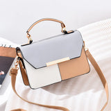 Hot Printing Stitching Square Bag Crossbody Shoulder Small Bag Female Bag