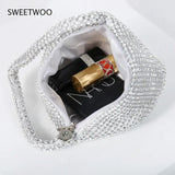 Diamonds Mini Handbag Evening Clutch Bag Purse