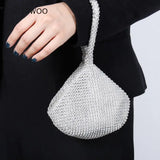 Diamonds Mini Handbag Evening Clutch Bag Purse Euro-America Style
