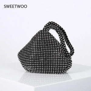 Diamonds Mini Handbag Evening Clutch Bag Purse