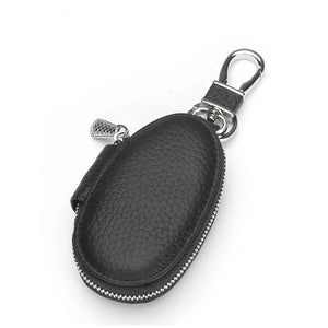Leather Key Wallet Mini Pouch Business Holder Key Organizer