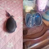 Leather Key Wallet Mini Pouch Business Holder Key Organizer