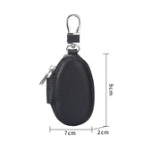 Leather Key Wallet Mini Pouch Business Holder Key Organizer
