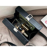 Women 12 Constellations Crossbody Flap Embroidery PU Leather Handbag