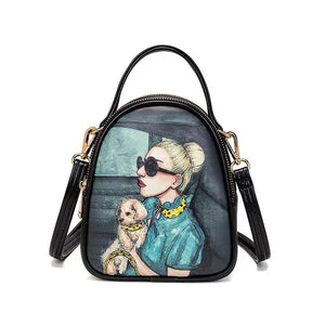 Mini Diagonal Bag for Women Summer Phone Shoulder Cross Body Bag