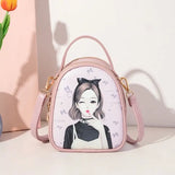Mini Diagonal Bag for Women Summer Phone Shoulder Cross Body Bag