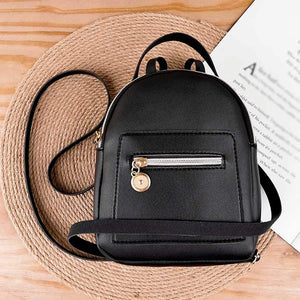 Women Mini Handbag Daily Backpack Convertible Bag Small Pouch